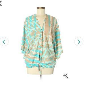 ✨3 FOR $20✨ RaMona LaRue Silk Blouse Size Small